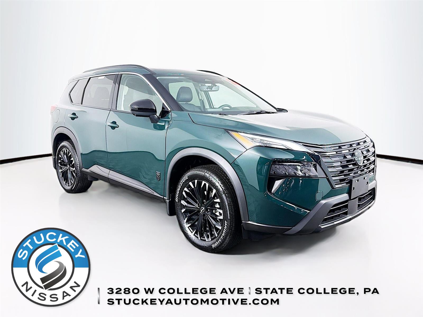 Black (Obsidian Green) 2026 Nissan Rogue SUV / Crossover All-Wheel Drive Continuously Variable Transmission