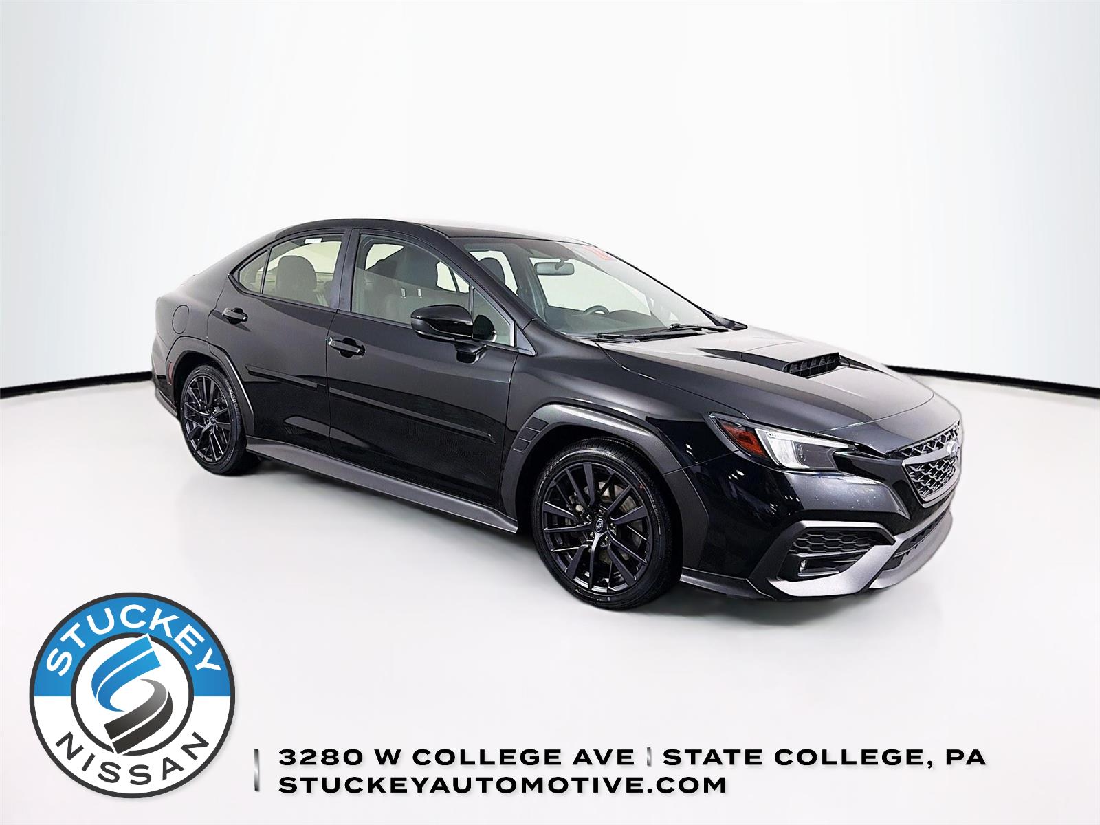 Crystal Black Silica 2024 Subaru WRX Premium AWD Sedan All-Wheel Drive Continuously Variable Transmission