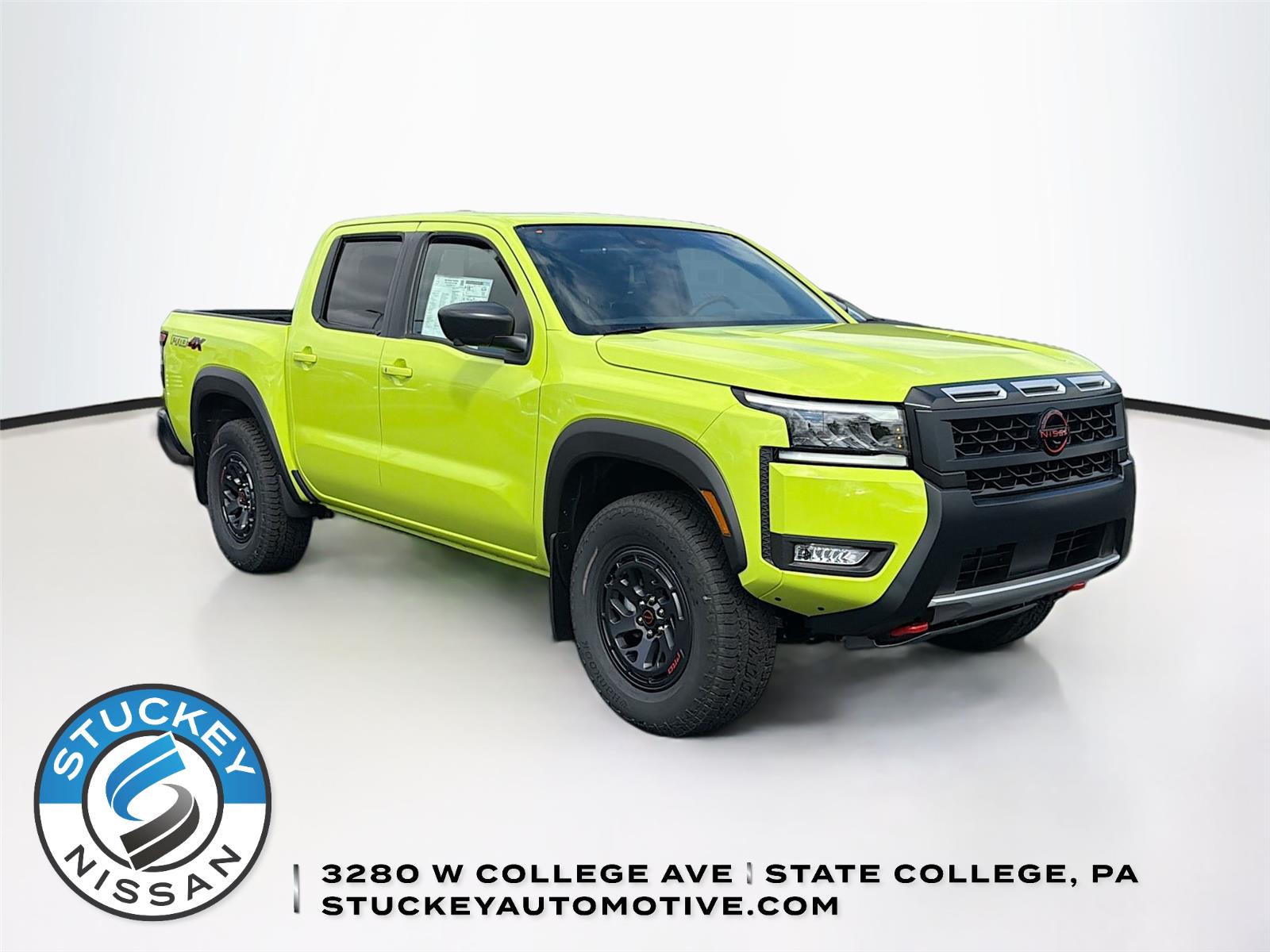 Citrus Strike 2026 Nissan Frontier Pickup Truck Four-Wheel Drive Automatic