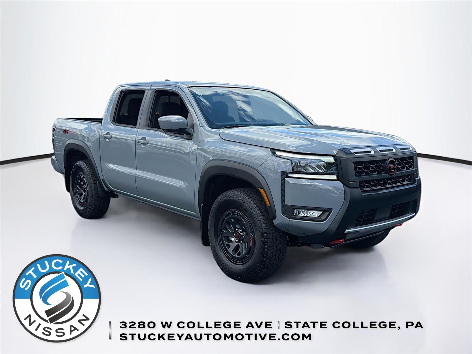 Boulder Gray Pearl 2026 Nissan Frontier Pickup Truck Four-Wheel Drive Automatic