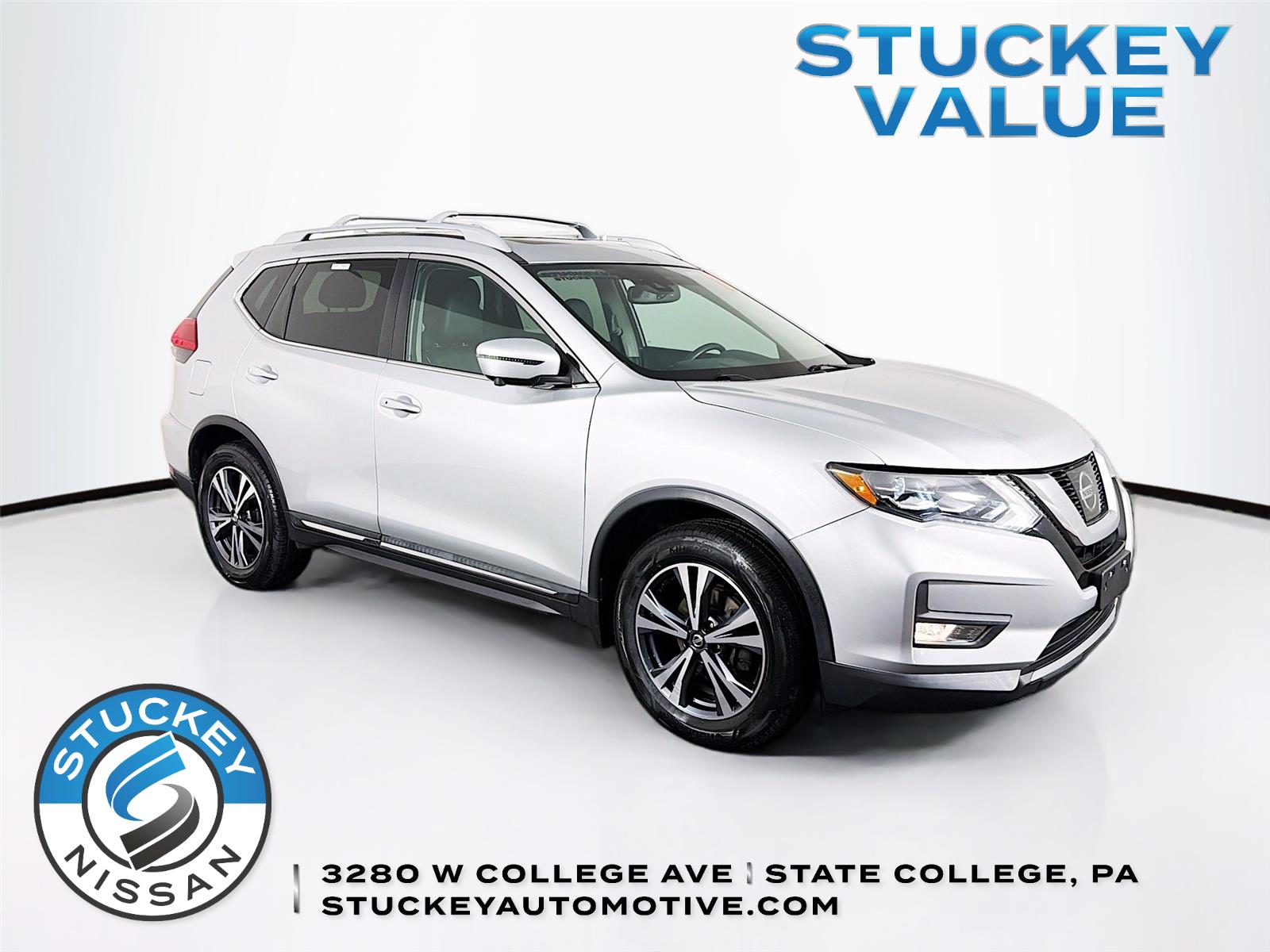 Brilliant Silver 2017 Nissan Rogue SUV / Crossover All-Wheel Drive Continuously Variable Transmission