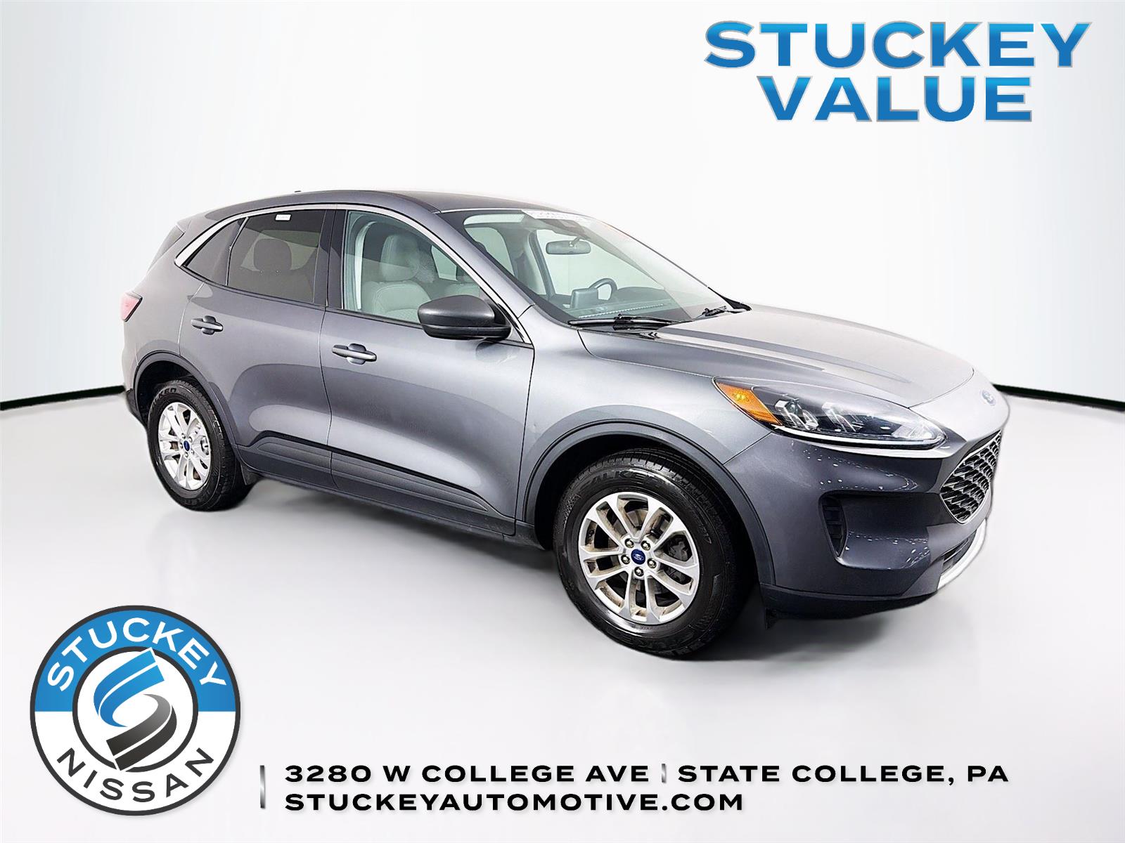Carbonized Gray 2022 Ford Escape SUV / Crossover All-Wheel Drive 8-Speed Automatic