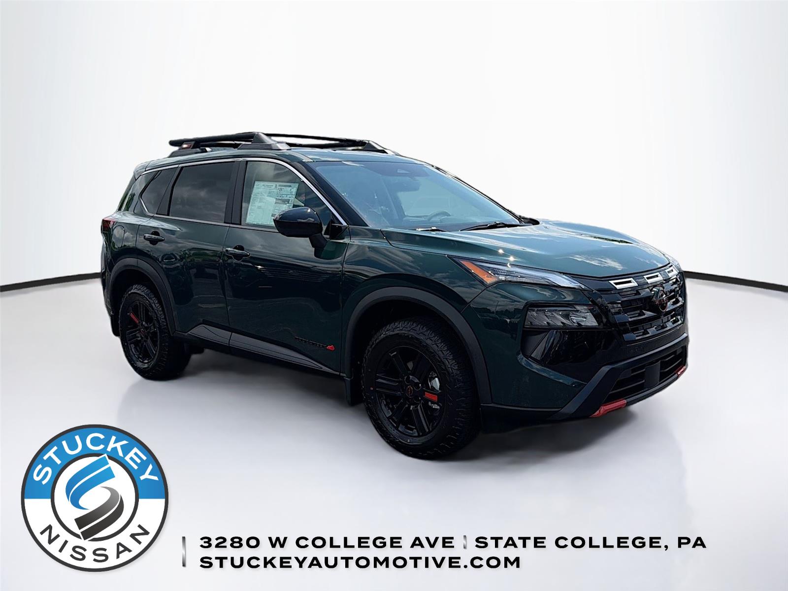 Black (Obsidian Green) 2026 Nissan Rogue SUV / Crossover All-Wheel Drive Continuously Variable Transmission