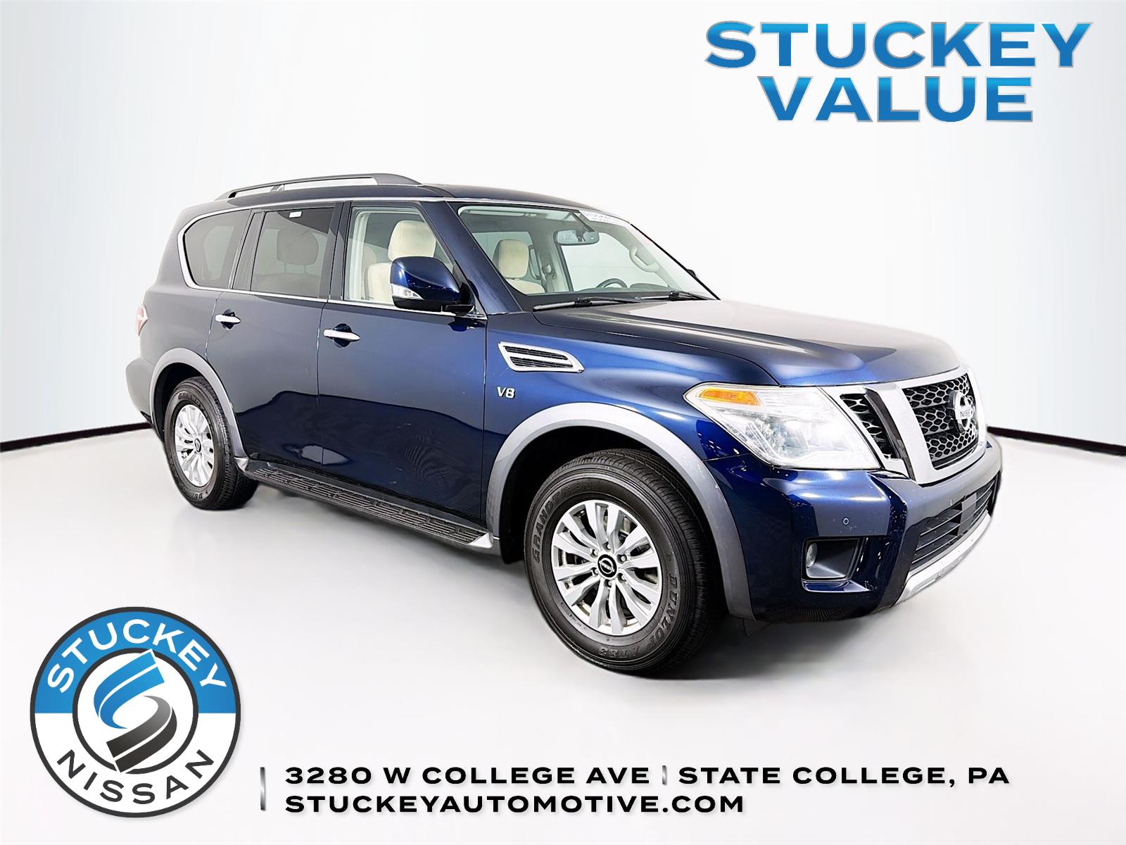 Hermosa Blue 2018 Nissan Armada SUV / Crossover Four-Wheel Drive Automatic
