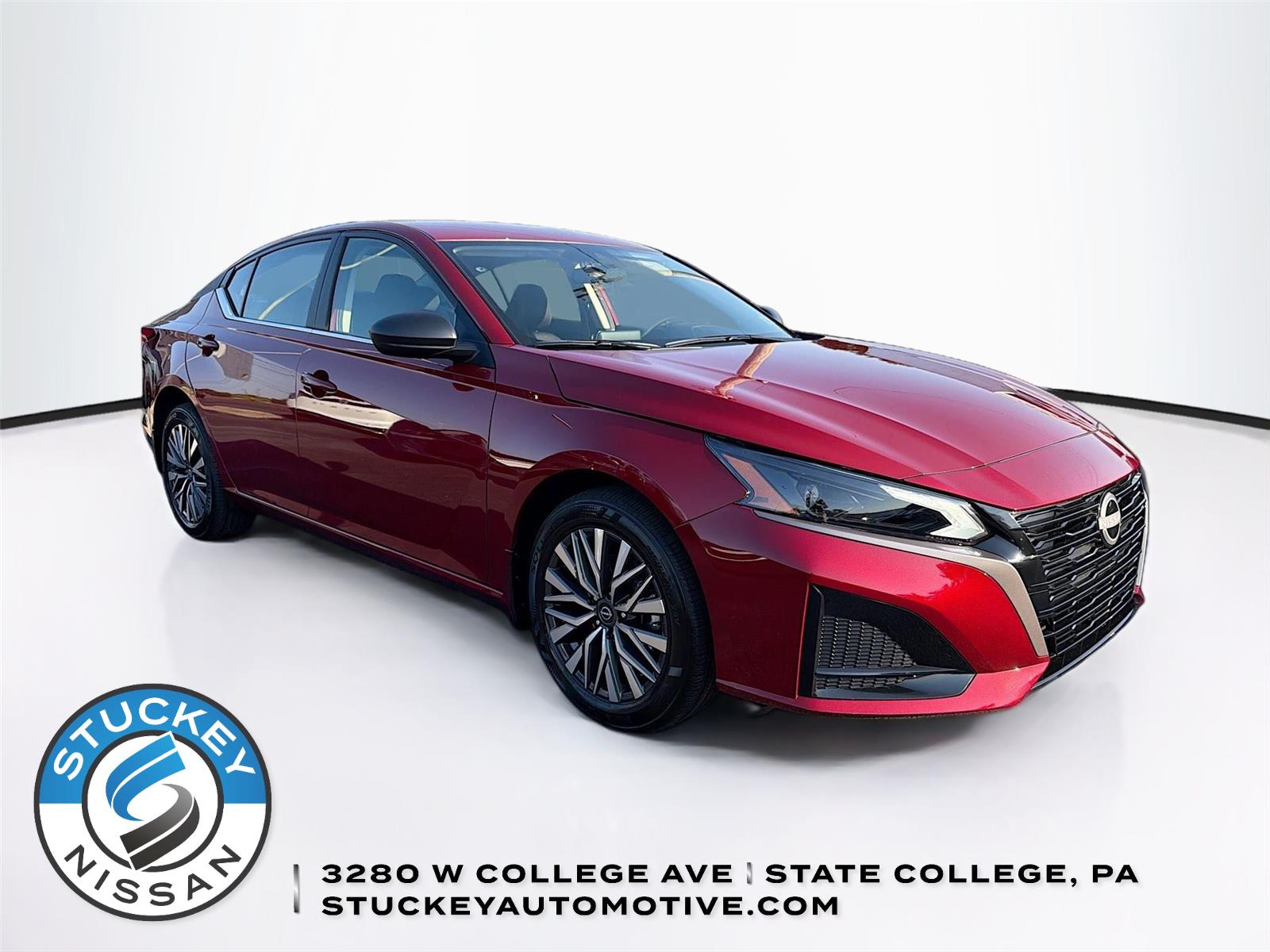 Red (Scarlet Ember Tintcoat) 2026 Nissan Altima Sedan All-Wheel Drive Continuously Variable Transmission
