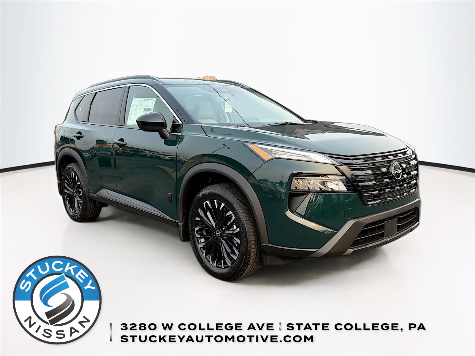 Black (Obsidian Green) 2026 Nissan Rogue SUV / Crossover All-Wheel Drive Continuously Variable Transmission