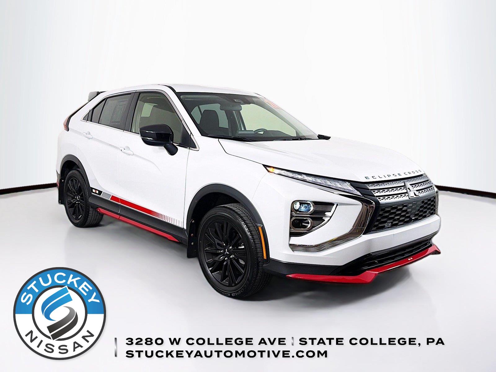 White Diamond 2024 Mitsubishi Eclipse Cross SUV / Crossover All-Wheel Drive Continuously Variable Transmission