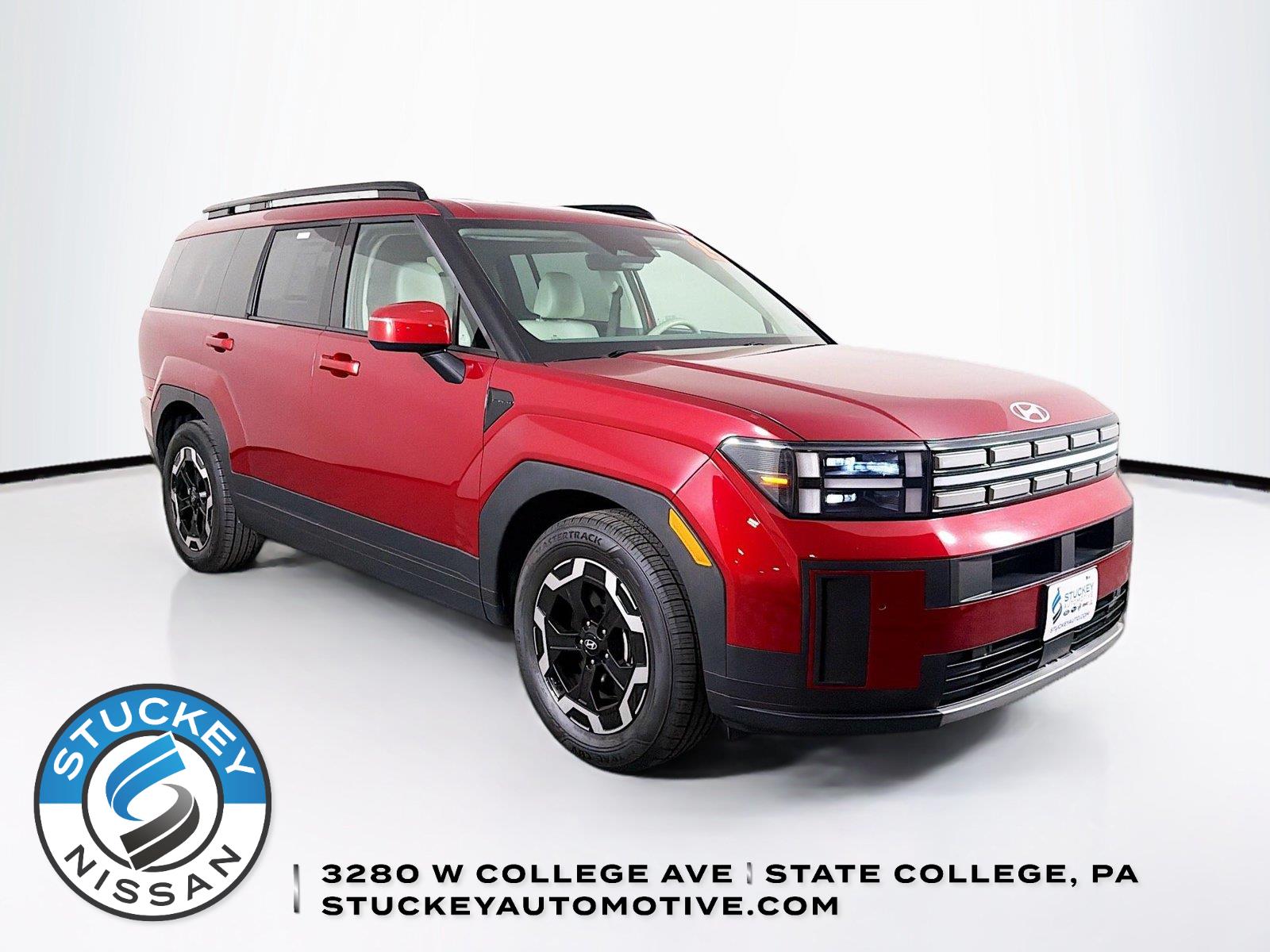 Ultimate Red 2025 Hyundai Santa Fe SUV / Crossover All-Wheel Drive Automatic