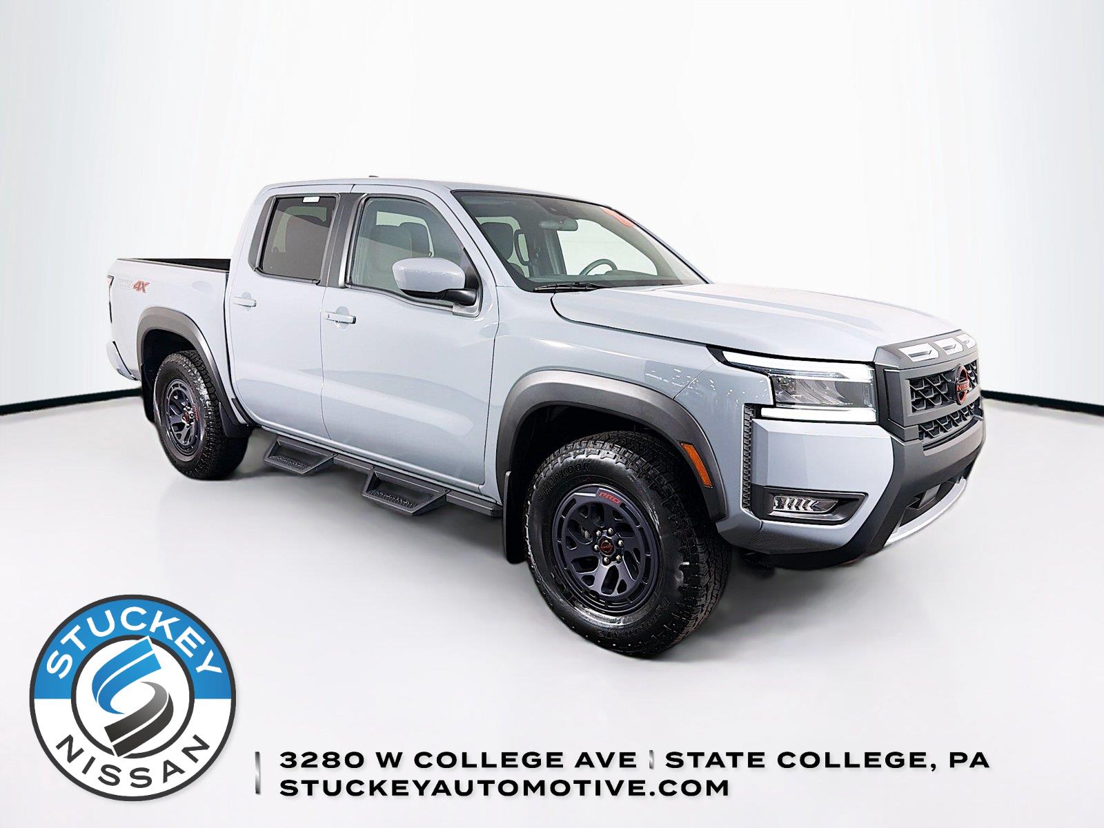 Boulder Gray Pearl 2025 Nissan Frontier Pickup Truck Four-Wheel Drive Automatic