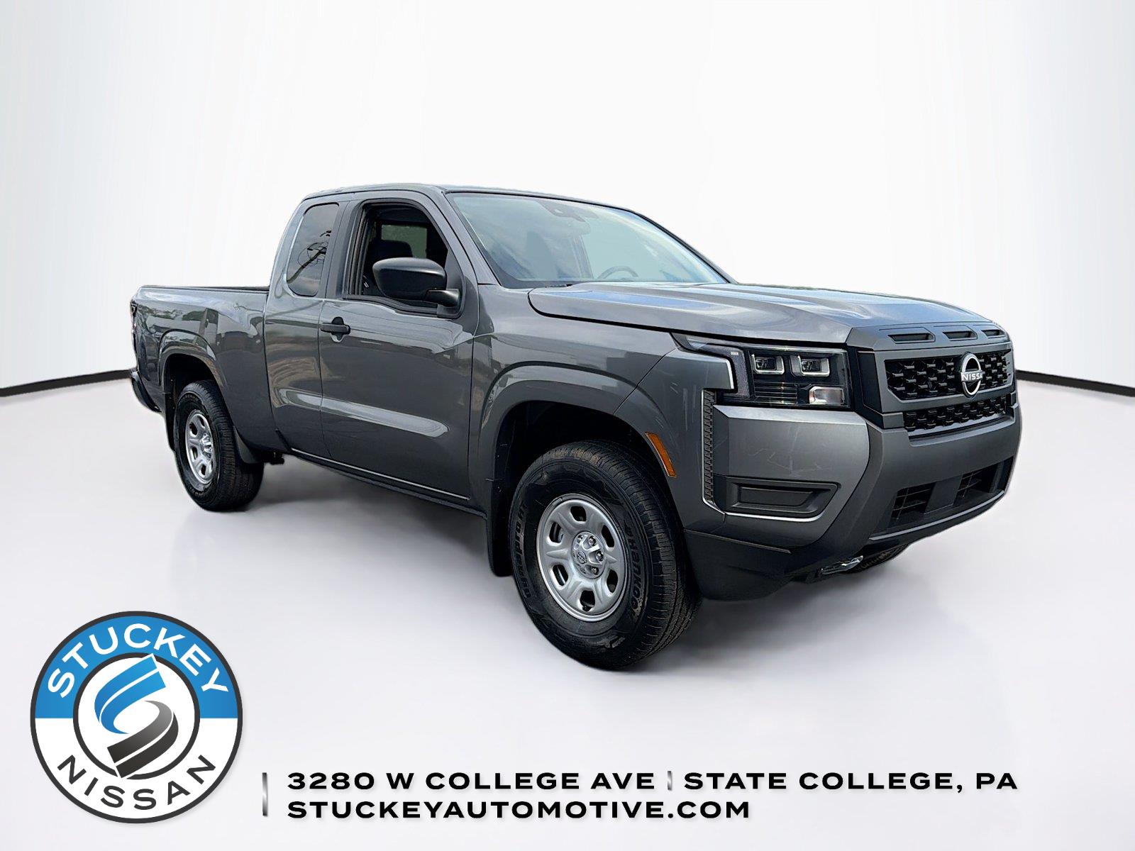 Gray (Gun Metallic) 2026 Nissan Frontier Pickup Truck Four-Wheel Drive Automatic