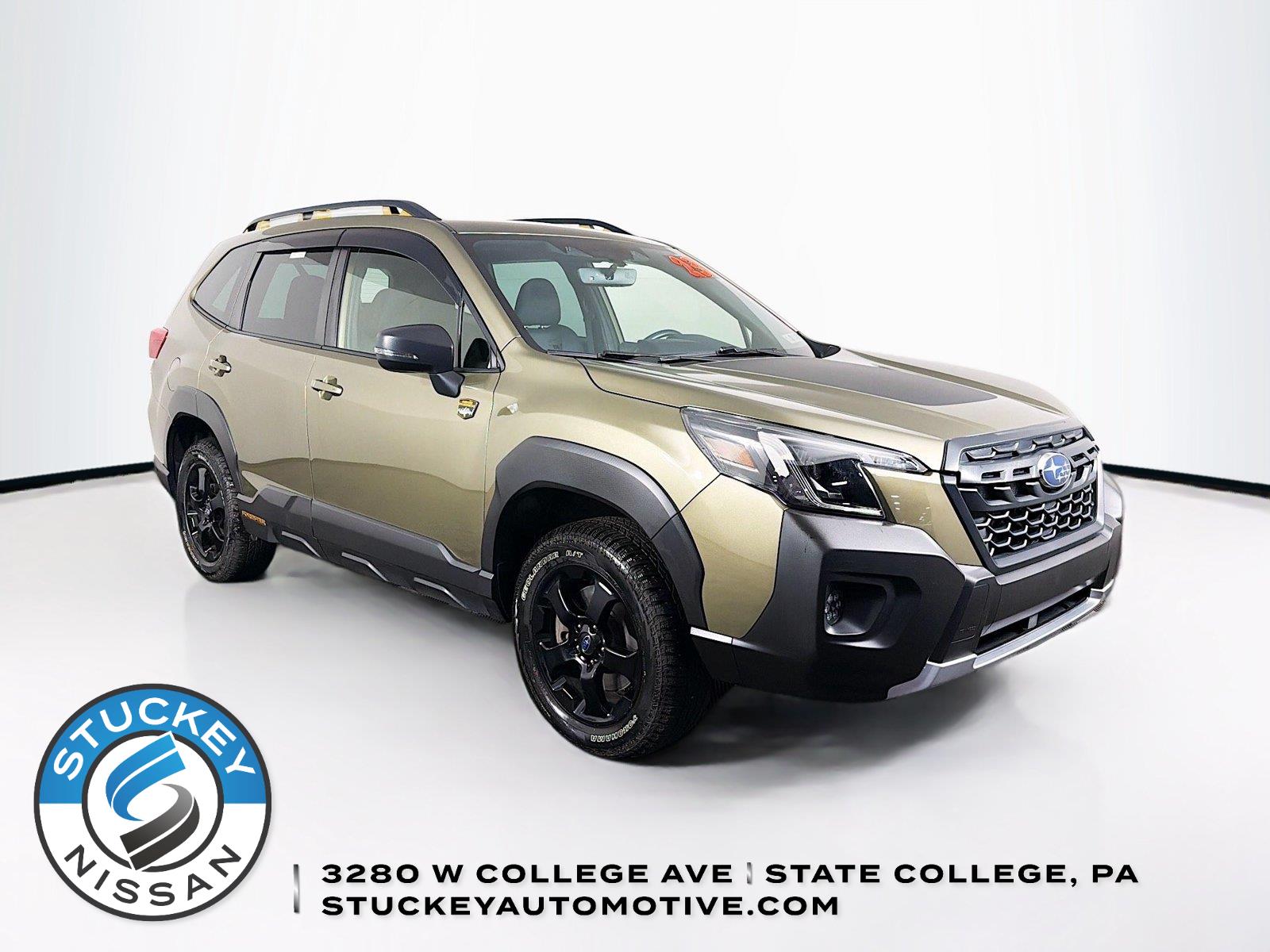 Autumn Green Metallic 2023 Subaru Forester SUV / Crossover All-Wheel Drive Continuously Variable Transmission