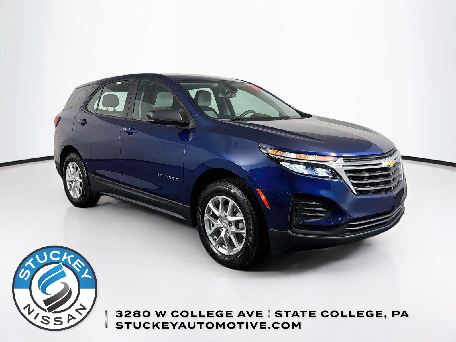 Blue Glow Metallic 2023 Chevrolet Equinox SUV / Crossover Four-Wheel Drive 6-Speed Automatic Overdrive