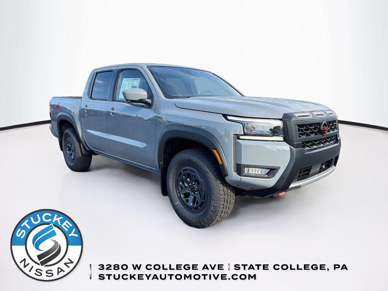 Boulder Gray Pearl 2026 Nissan Frontier Pickup Truck Four-Wheel Drive Automatic