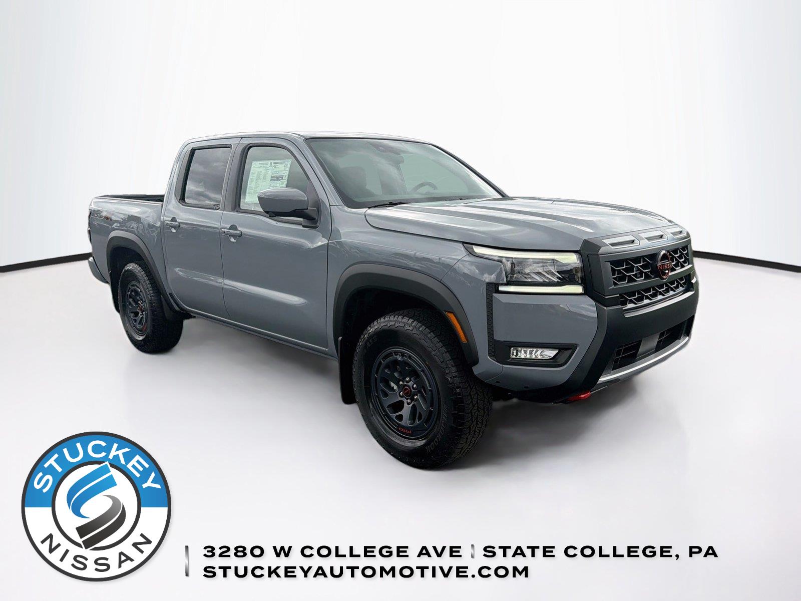 Boulder Gray Pearl 2026 Nissan Frontier Pickup Truck Four-Wheel Drive Automatic