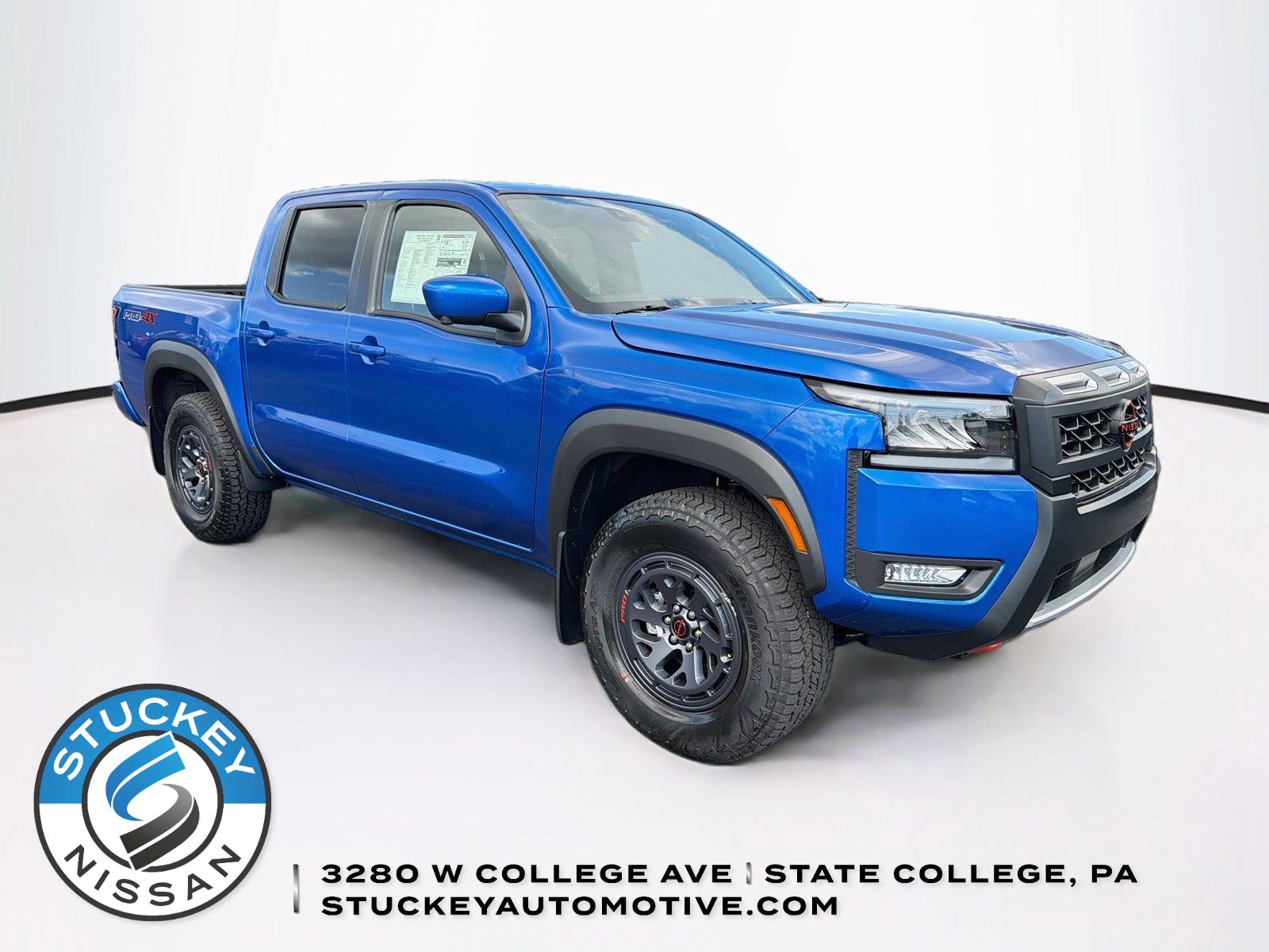 Bluestone Pearl 2026 Nissan Frontier Pickup Truck Four-Wheel Drive Automatic