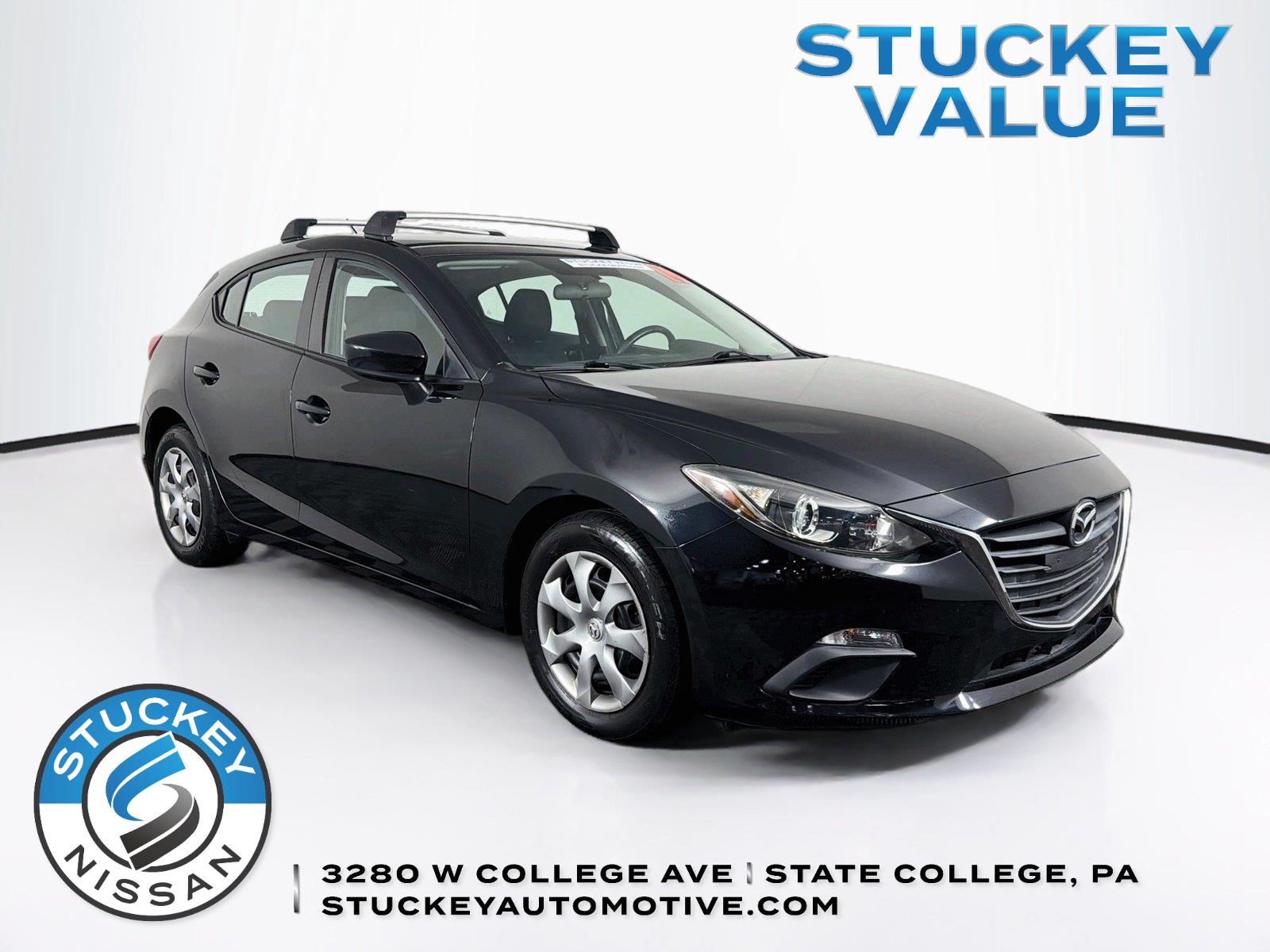 Jet Black Mica 2014 Mazda MAZDA3 Hatchback Front-Wheel Drive Manual