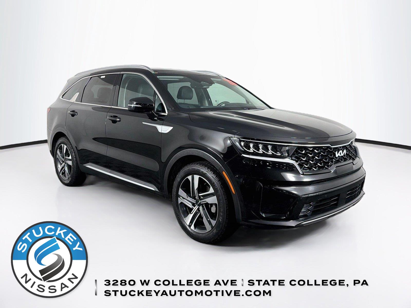 Aurora Black 2023 Kia Sorento Hybrid SUV / Crossover All-Wheel Drive 6-Speed Automatic