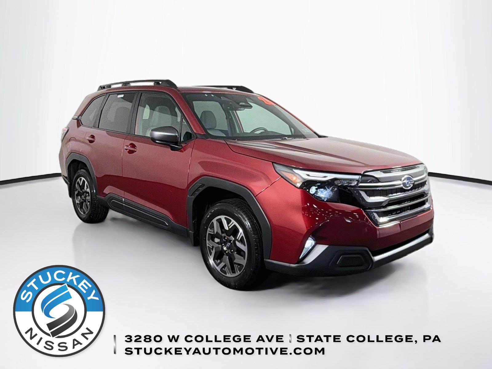 Crimson Red Pearl 2026 Subaru Forester SUV / Crossover All-Wheel Drive Continuously Variable Transmission