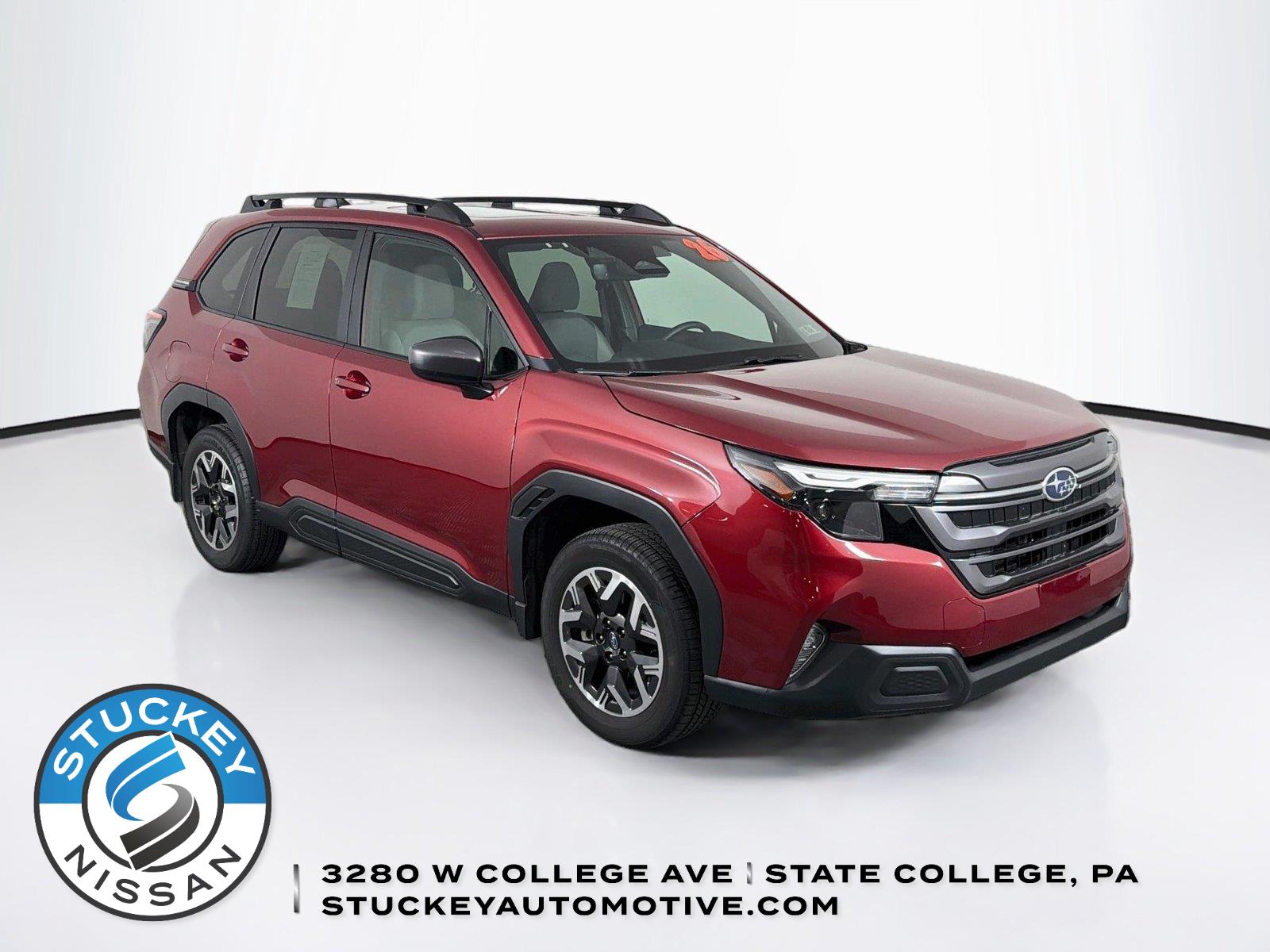 Crimson Red Pearl 2026 Subaru Forester SUV / Crossover All-Wheel Drive Continuously Variable Transmission