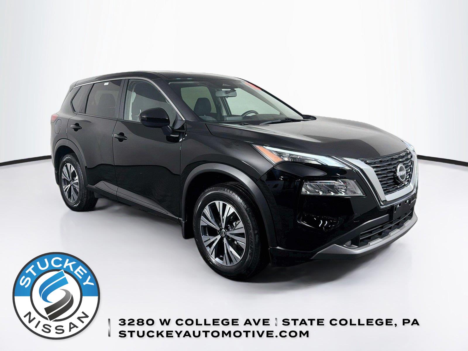 Super Black 2023 Nissan Rogue SUV / Crossover All-Wheel Drive Continuously Variable Transmission