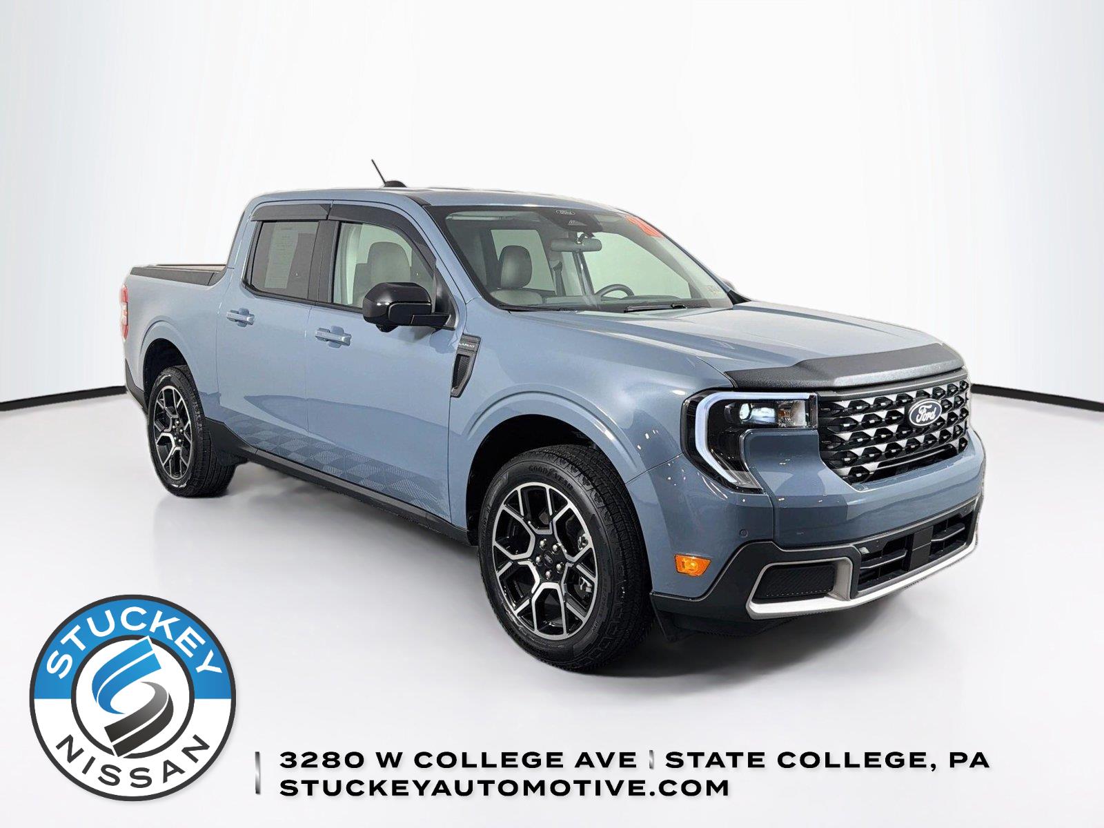 Blue (Azure Gray Metallic Tri-Coat) 2026 Ford Maverick Pickup Truck All-Wheel Drive 1-Speed Dual Clutch