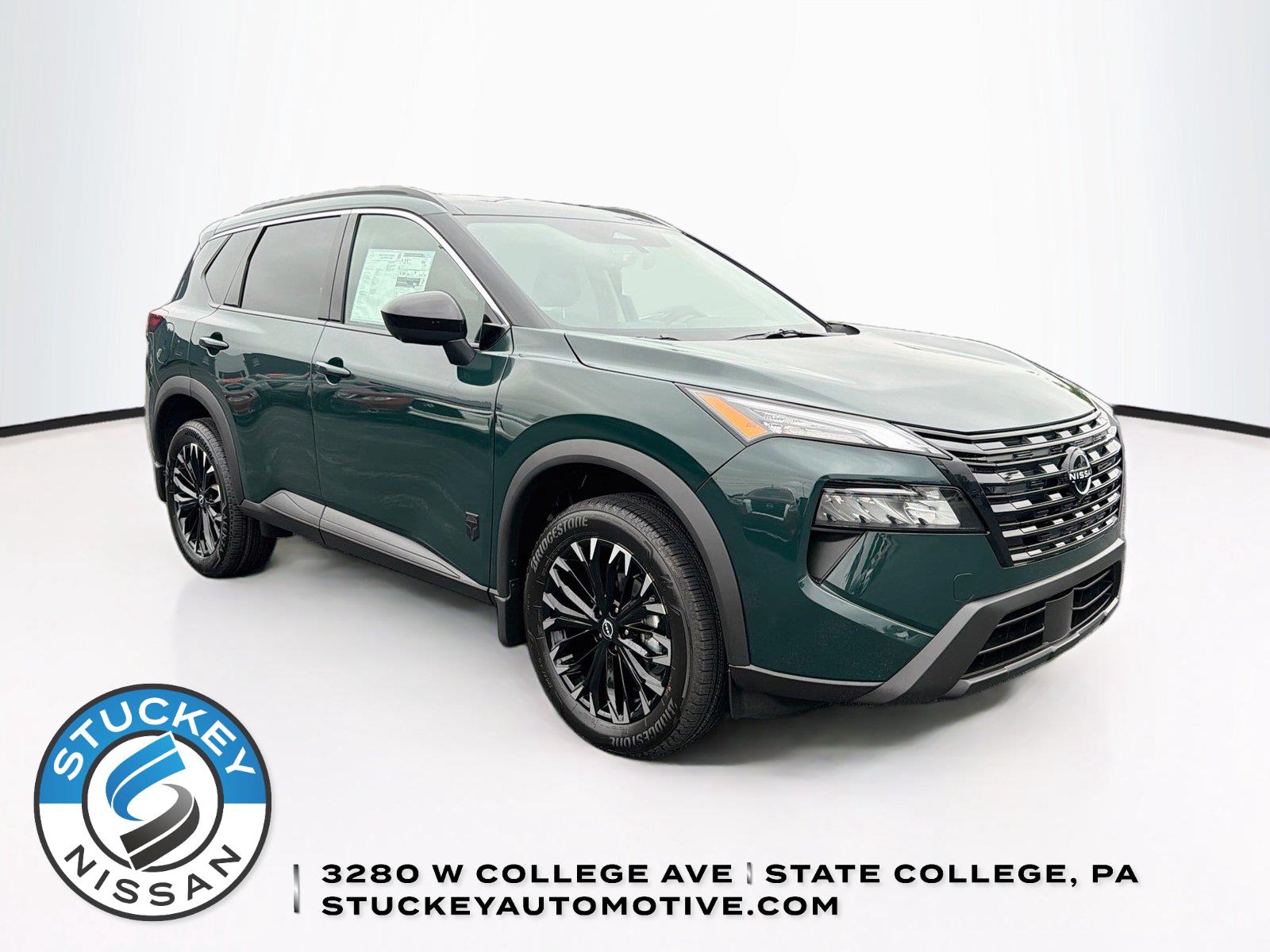 Black (Obsidian Green) 2026 Nissan Rogue SUV / Crossover All-Wheel Drive Continuously Variable Transmission