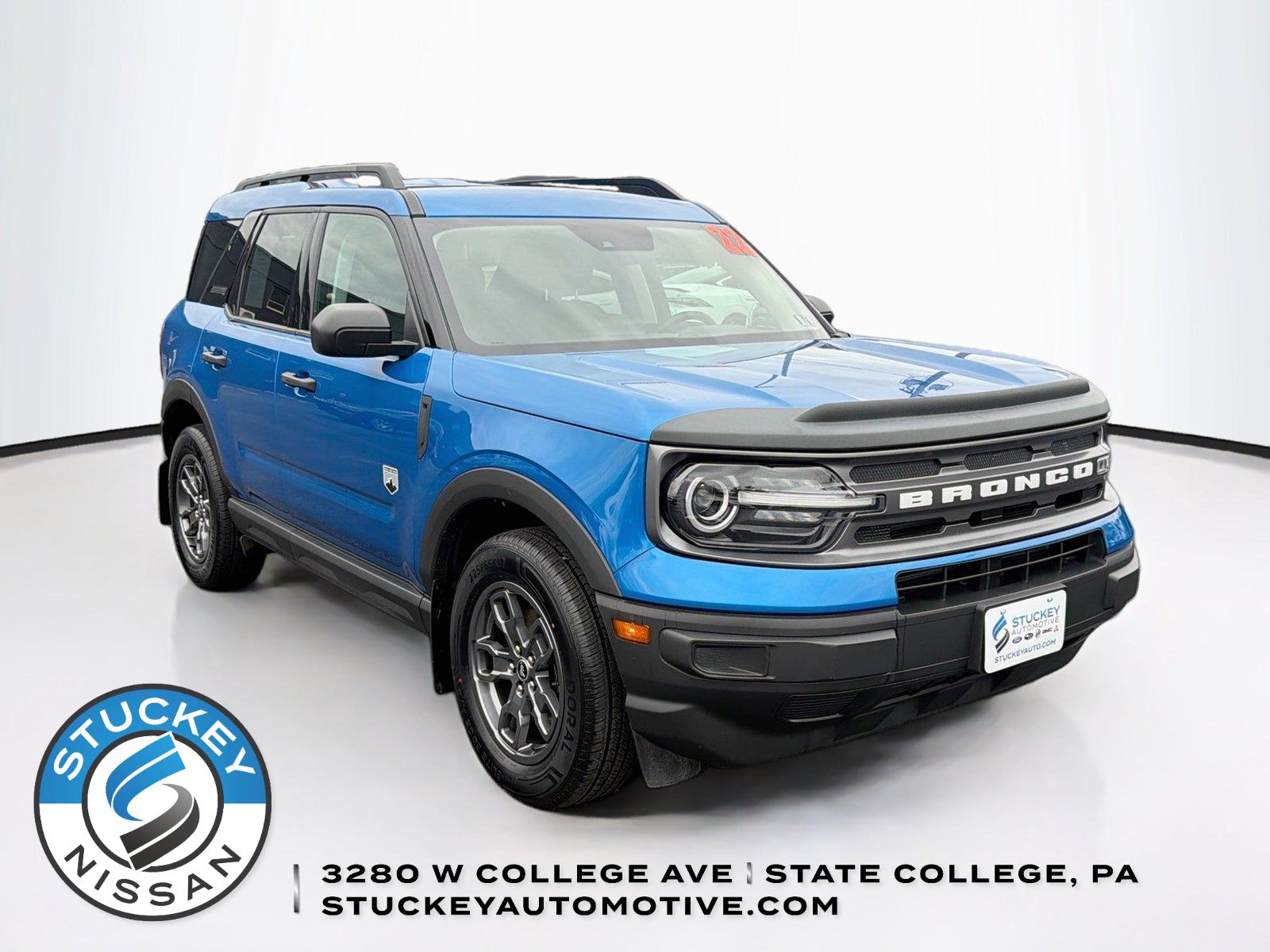 Velocity Blue 2022 Ford Bronco Sport SUV / Crossover All-Wheel Drive 8-Speed Automatic