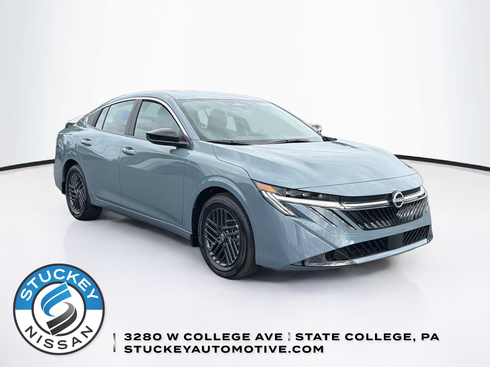 Atlantic Gray Metallic 2027 Nissan Sentra Sedan Front-Wheel Drive Continuously Variable Transmission