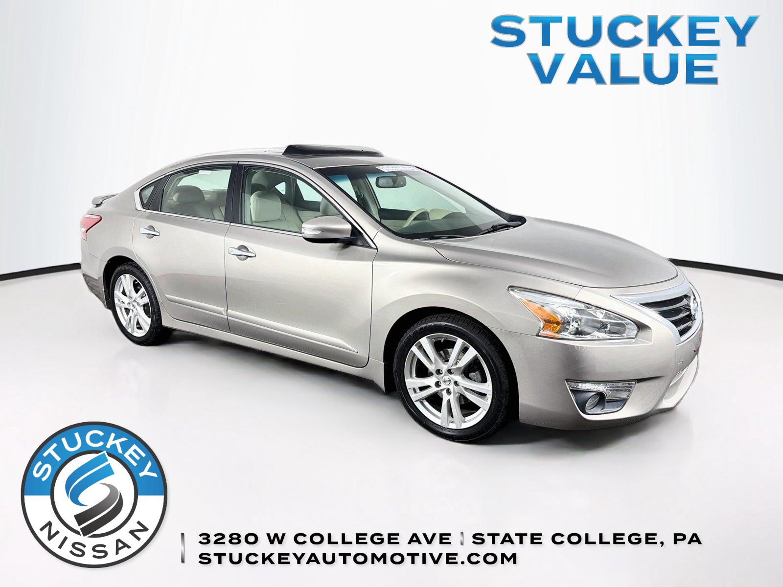 Saharan Stone Metallic 2013 Nissan Altima Sedan Front-Wheel Drive Continuously Variable Transmission