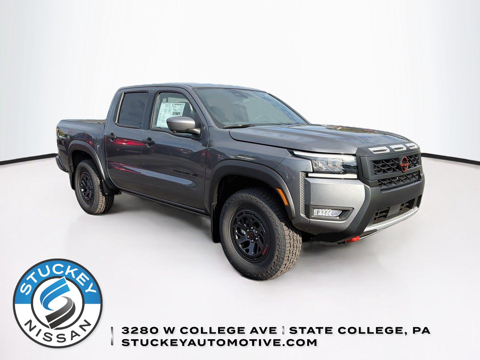 Gray (Gun Metallic) 2027 Nissan Frontier Pickup Truck Four-Wheel Drive Automatic