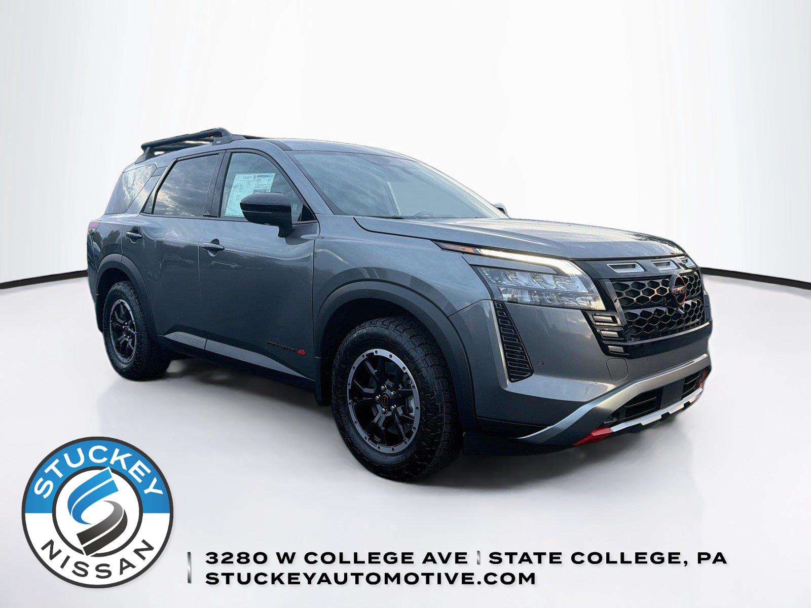 Gray (Gun Metallic) 2026 Nissan Pathfinder SUV / Crossover All-Wheel Drive Automatic