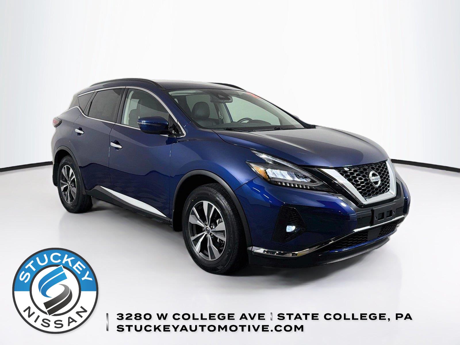 Deep Blue Pearl 2022 Nissan Murano SUV / Crossover All-Wheel Drive Continuously Variable Transmission