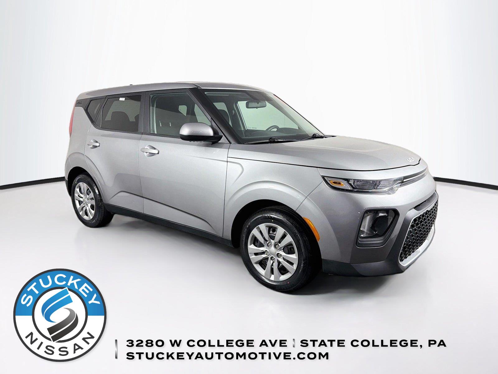 Steel Matte Gray 2022 Kia Soul SUV / Crossover Front-Wheel Drive Continuously Variable Transmission