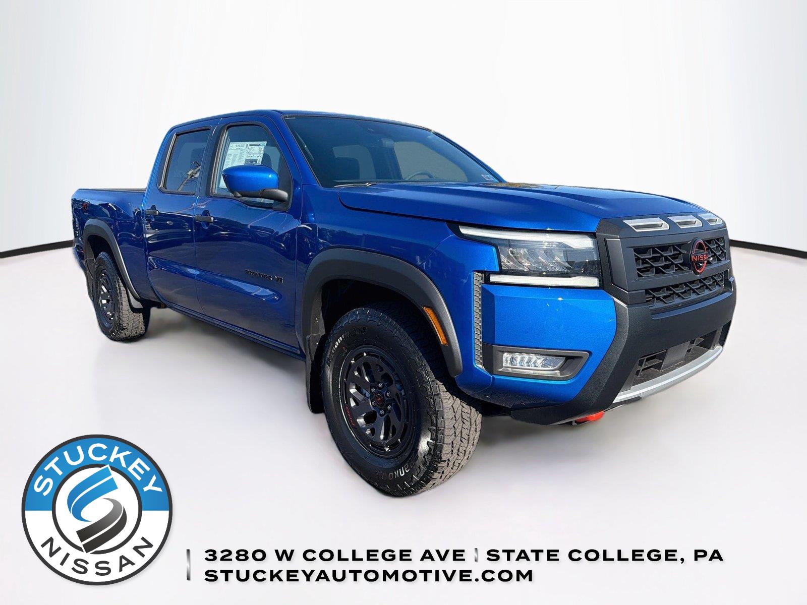 Bluestone Pearl 2027 Nissan Frontier Pickup Truck Four-Wheel Drive Automatic