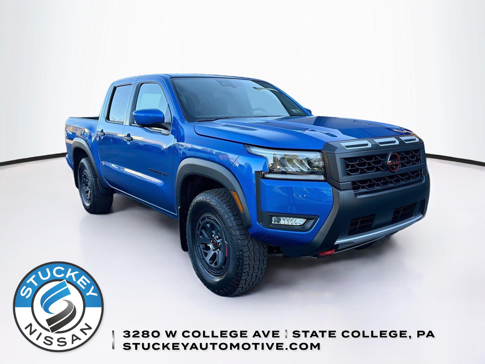Bluestone Pearl 2027 Nissan Frontier Pickup Truck Four-Wheel Drive Automatic