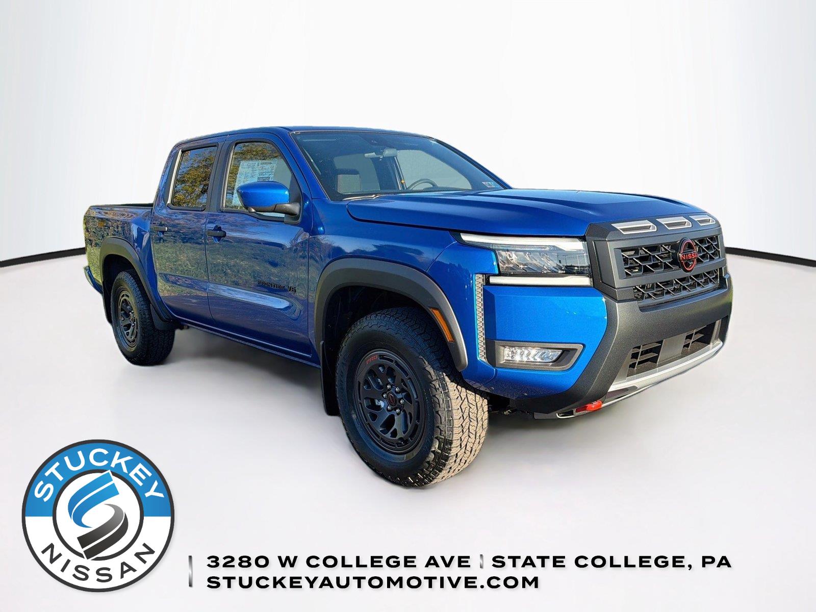 Bluestone Pearl 2027 Nissan Frontier Pickup Truck Four-Wheel Drive Automatic