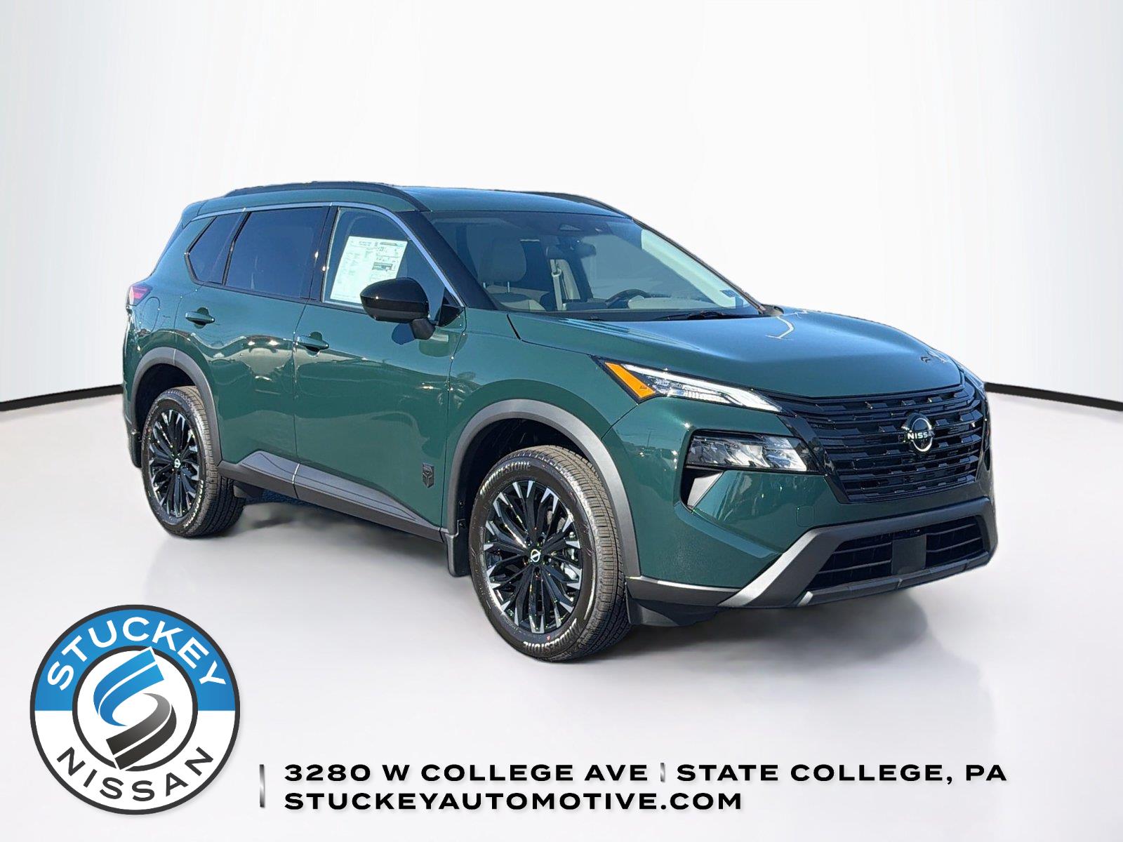 Black (Obsidian Green) 2027 Nissan Rogue SUV / Crossover All-Wheel Drive Continuously Variable Transmission
