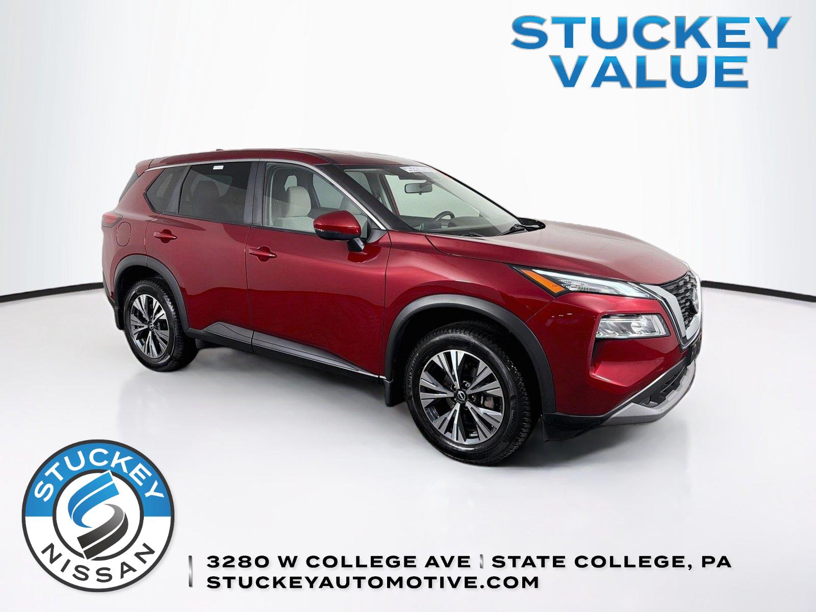Red (Scarlet Ember Tintcoat) 2023 Nissan Rogue SUV / Crossover All-Wheel Drive Continuously Variable Transmission