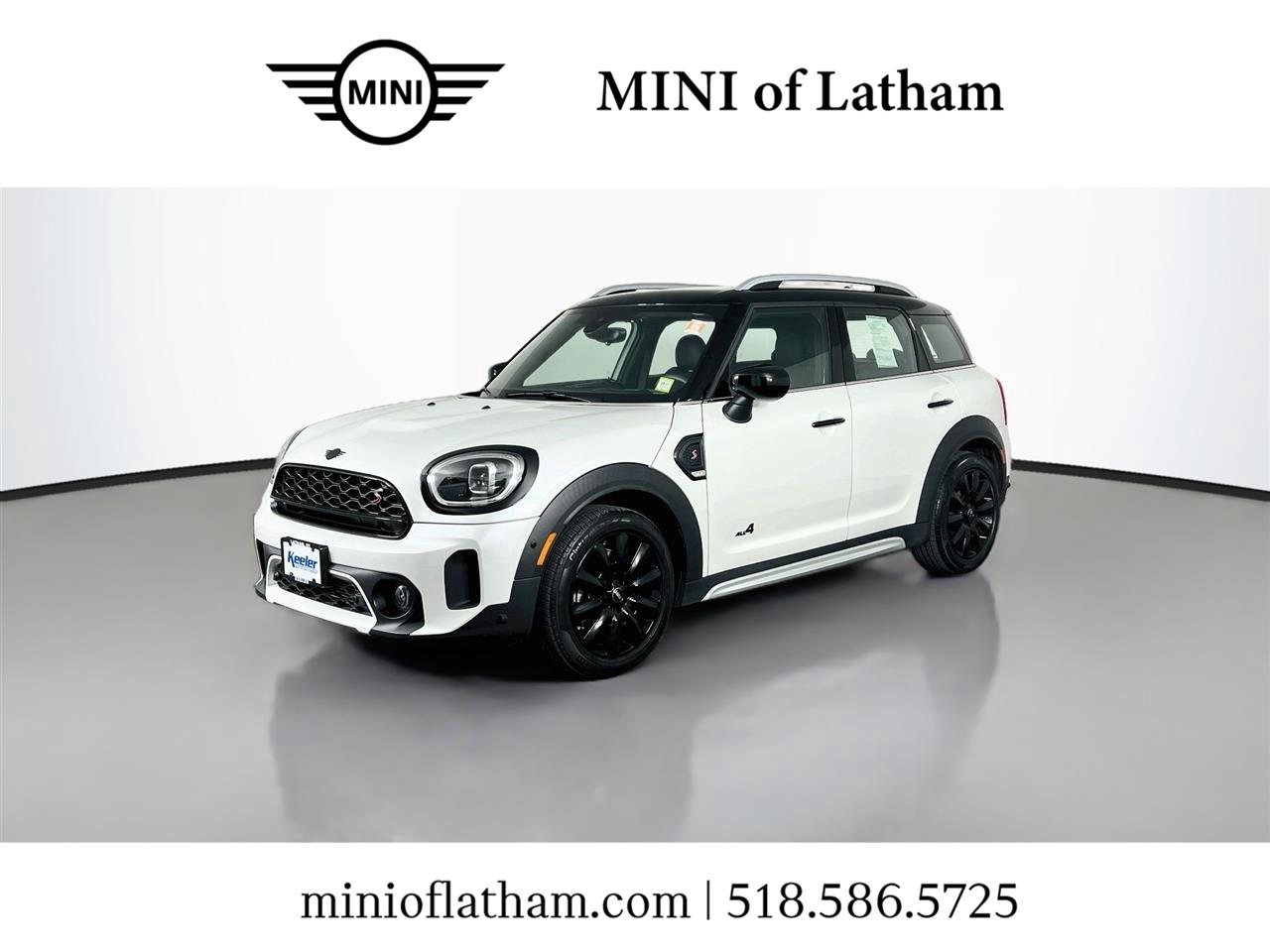 Nanuq White Metallic 2024 MINI Countryman SUV / Crossover All-Wheel Drive Automatic