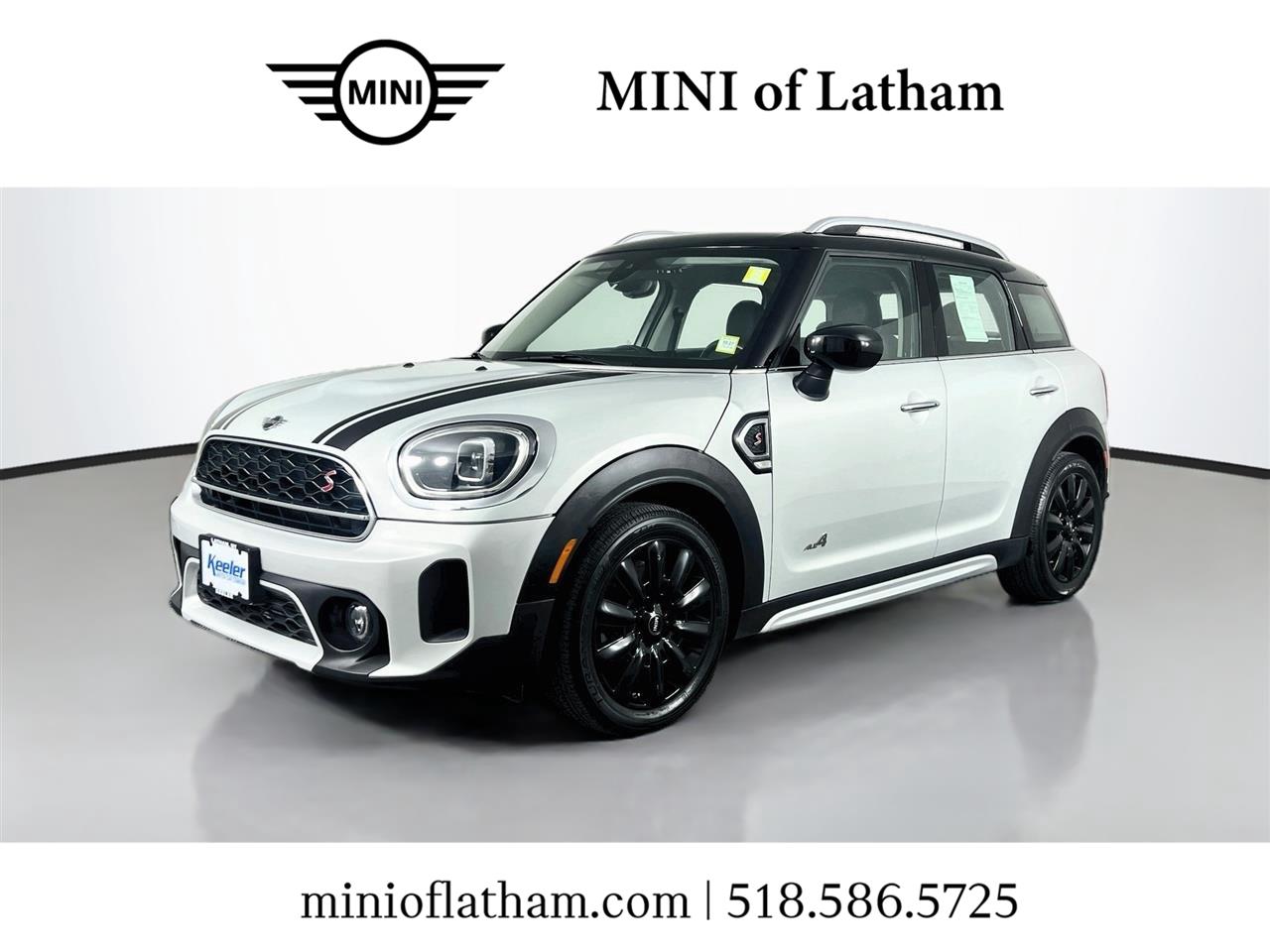 White Silver Metallic 2023 MINI Countryman SUV / Crossover All-Wheel Drive Automatic