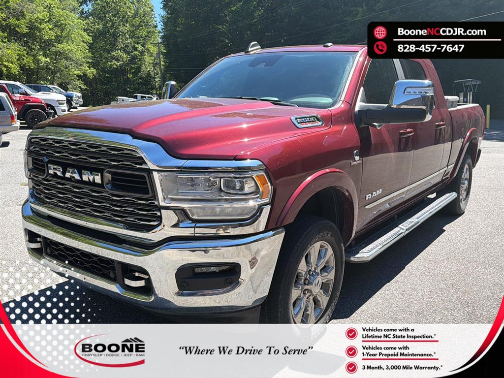 Delmonico Red Pearlcoat 2024 RAM 2500 Pickup Truck Four-Wheel Drive 6-Speed Automatic