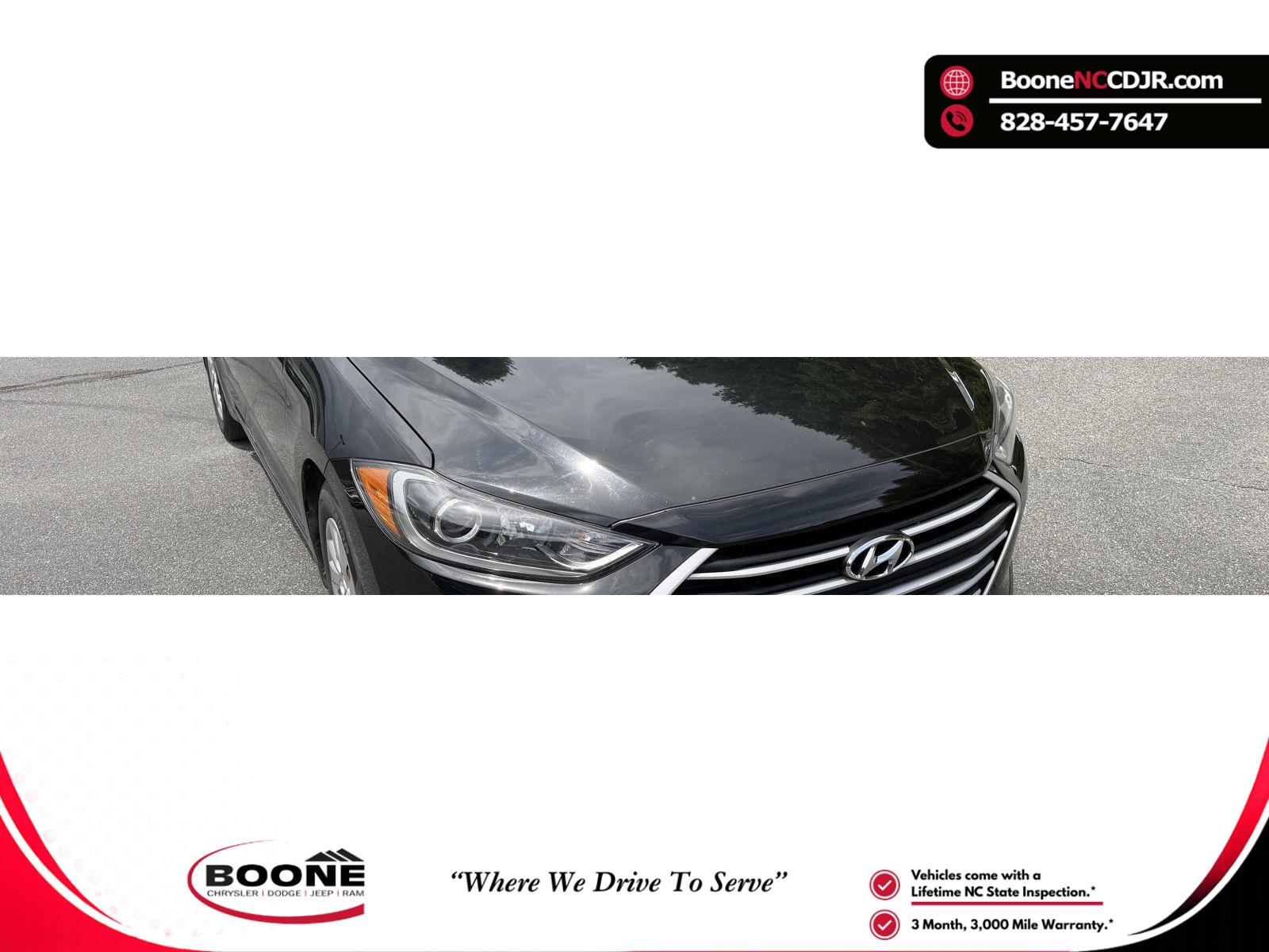 Phantom Black 2018 Hyundai Elantra Sedan Front-Wheel Drive Automatic