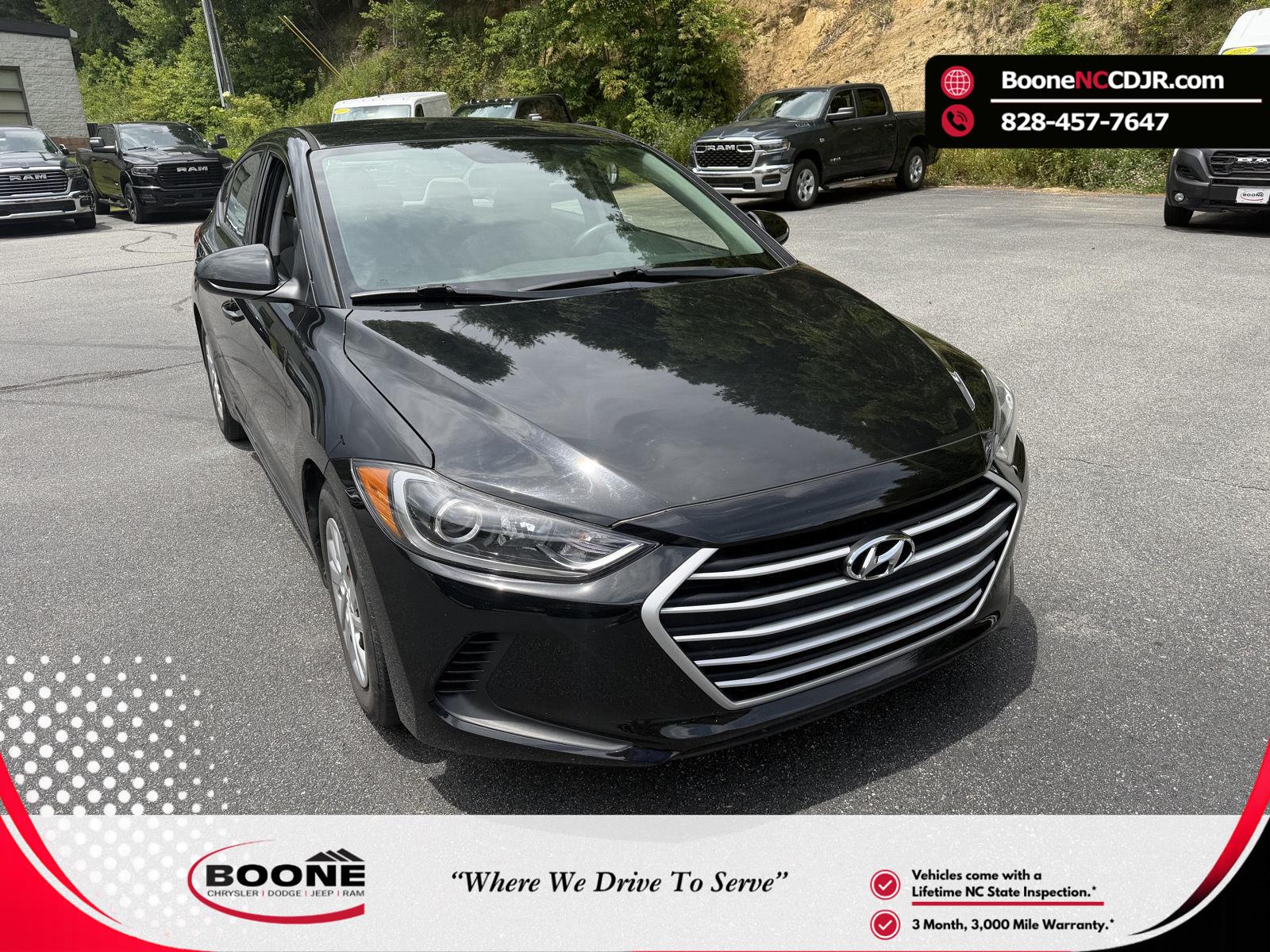 Phantom Black 2018 Hyundai Elantra Sedan Front-Wheel Drive Automatic