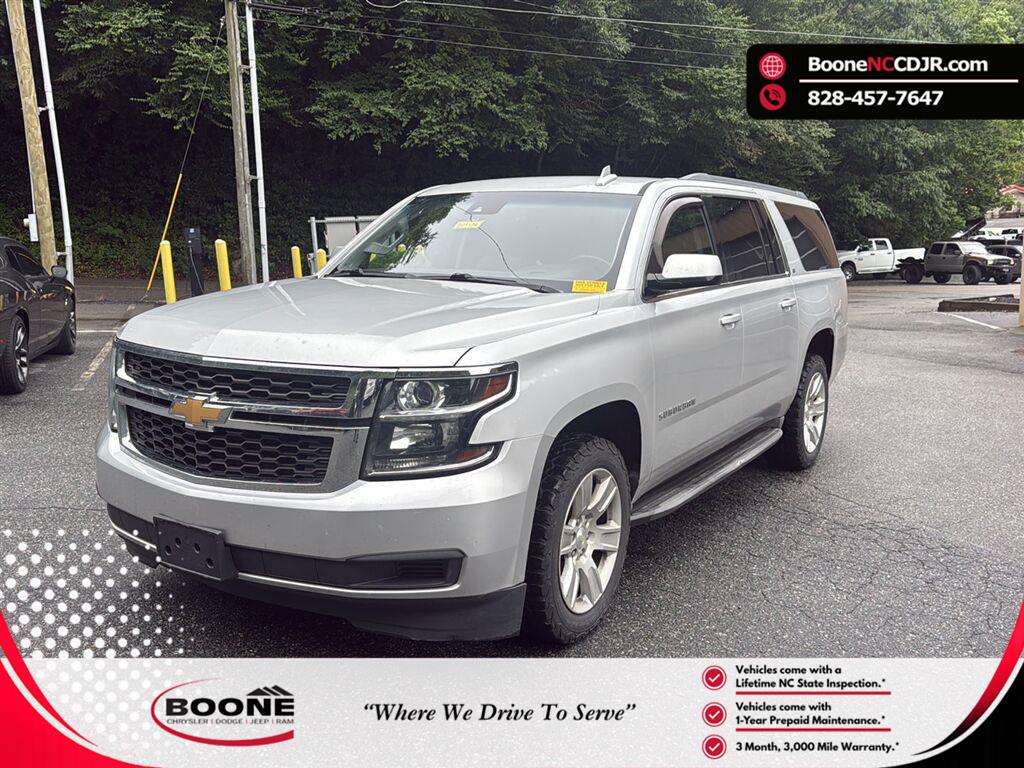 Silver Ice Metallic 2016 Chevrolet Suburban SUV / Crossover Four-Wheel Drive 6-Speed Automatic