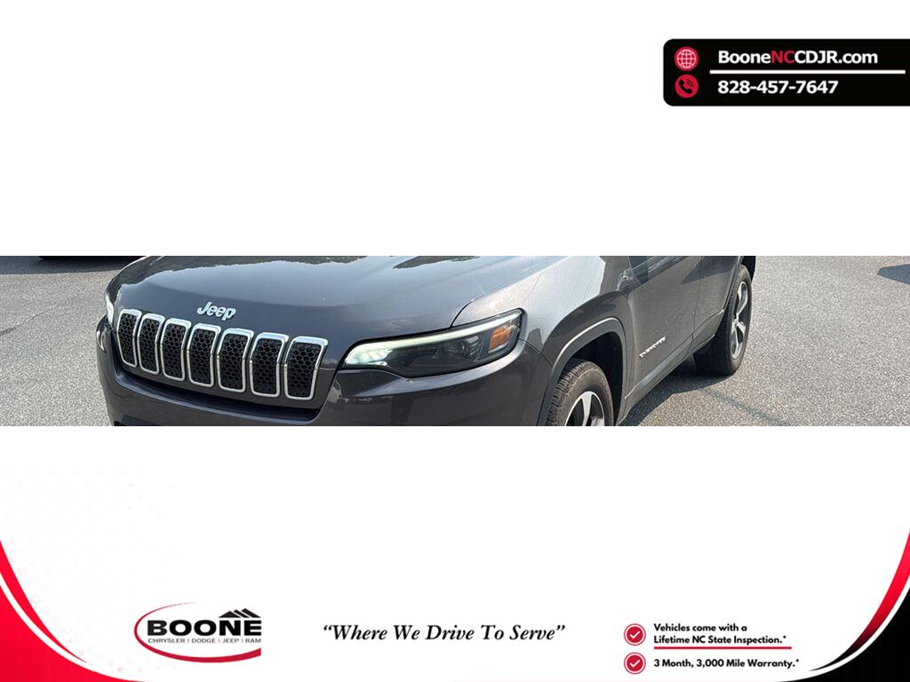 Gray (Granite Crystal Metallic Clearcoat) 2019 Jeep Cherokee SUV / Crossover Four-Wheel Drive 9-Speed Automatic