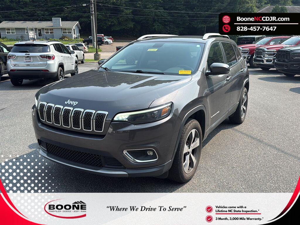 Gray (Granite Crystal Metallic Clearcoat) 2019 Jeep Cherokee SUV / Crossover Four-Wheel Drive 9-Speed Automatic