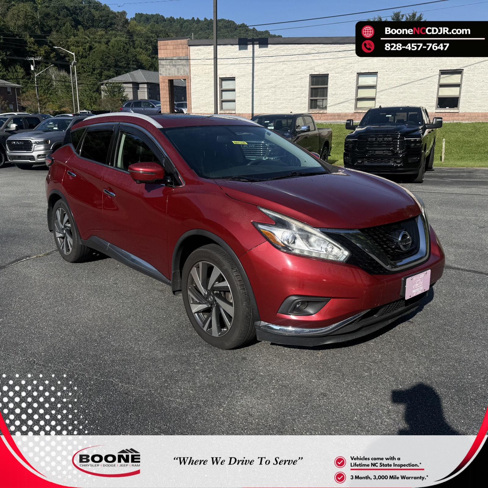 Cayenne Red Metallic 2018 Nissan Murano SUV / Crossover All-Wheel Drive Continuously Variable Transmission