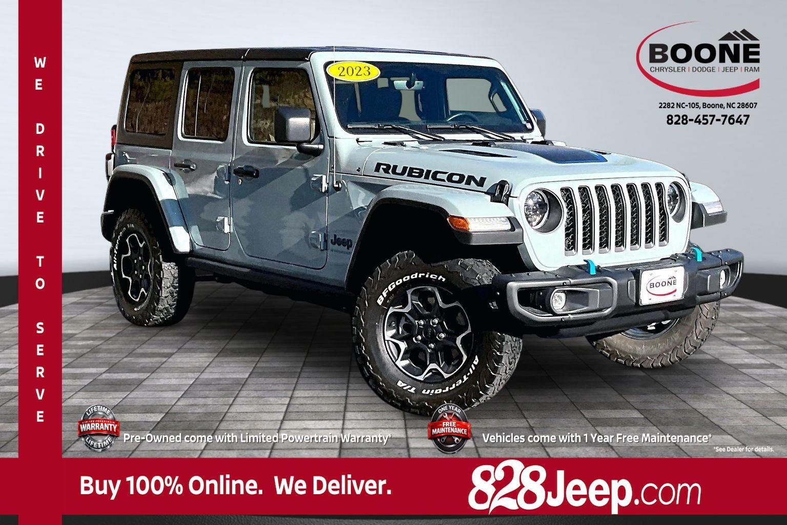 2023 Jeep Wrangler 4xe Rubicon 4WD