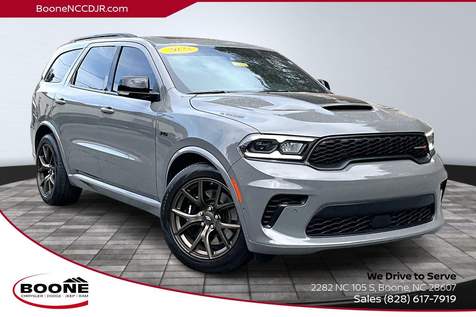 Destroyer Gray Clearcoat 2025 Dodge Durango R/T 20th Anniversary Premium AWD SUV / Crossover All-Wheel Drive 8-Speed Automatic