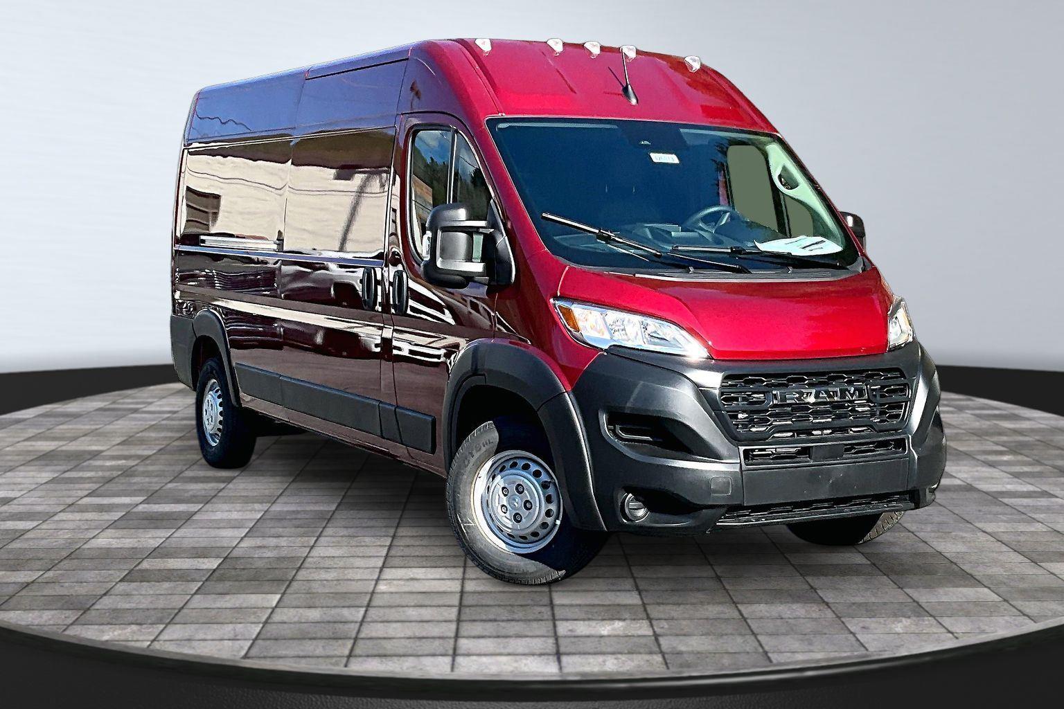 Deep Cherry Red Crystal Pearlcoat 2026 RAM ProMaster Van Front-Wheel Drive Automatic